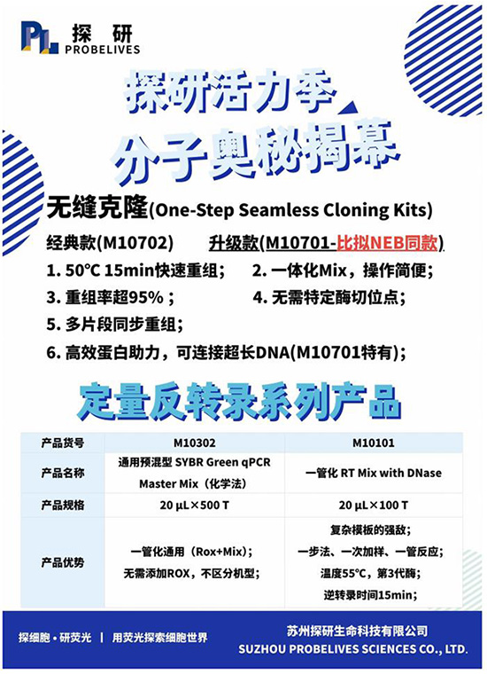 无缝克隆&定量反转录系列产品